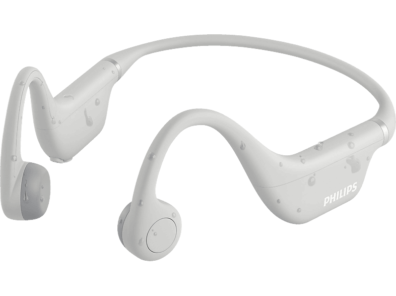 PHILIPS TAK 4607 GY/00, Open-ear Kopfhörer Bluetooth Grau