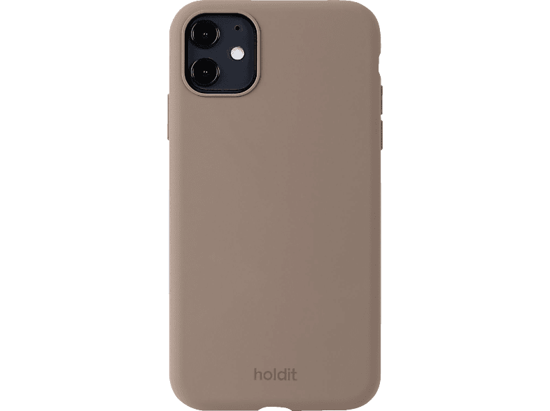 HOLDIT Silicone Case, Backcover, Apple, iPhone 11/XR, Mocha Brown