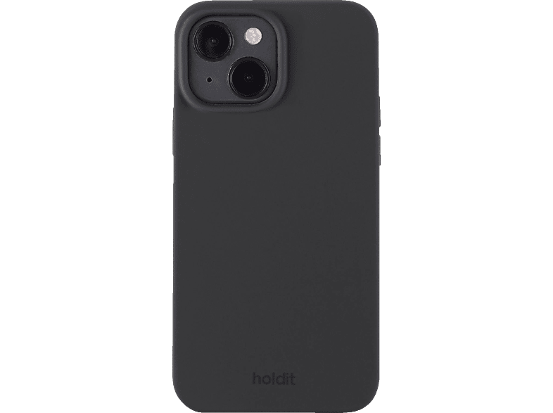 HOLDIT Silicone Case, Backcover, Apple, iPhone 14/13 BLACK, Black