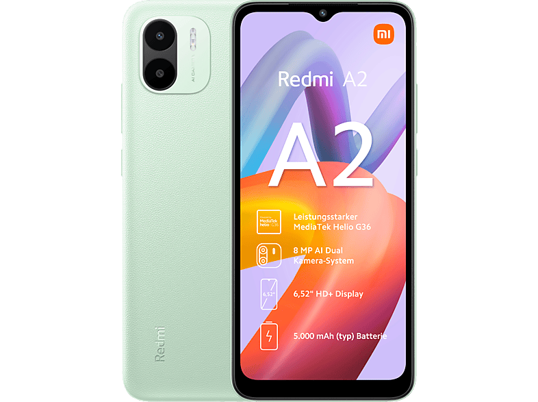 XIAOMI Redmi A2 32 GB Light Green Dual SIM