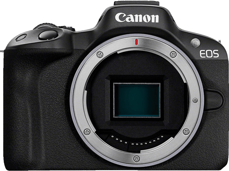 CANON EOS R50 Body Spiegellose Systemkameras, 7,5 cm Display, WLAN