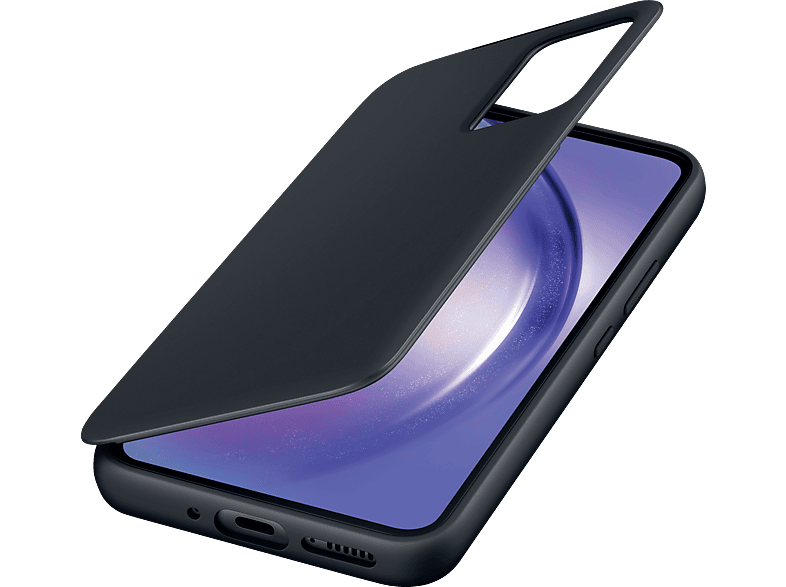 SAMSUNG Smart View Wallet Case, Bookcover, Samsung, Galaxy A54 5G, Black