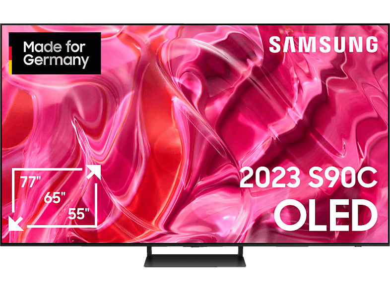 SAMSUNG GQ77S90CAT OLED TV (Flat, 77 Zoll / 195 cm, 4K, SMART TV, Tizen)