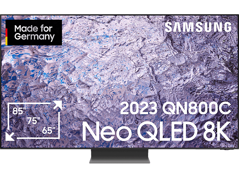 SAMSUNG GQ75QN800C Neo QLED TV (Flat, 75 Zoll / 189 cm, UHD 8K, SMART TV, Tizen)
