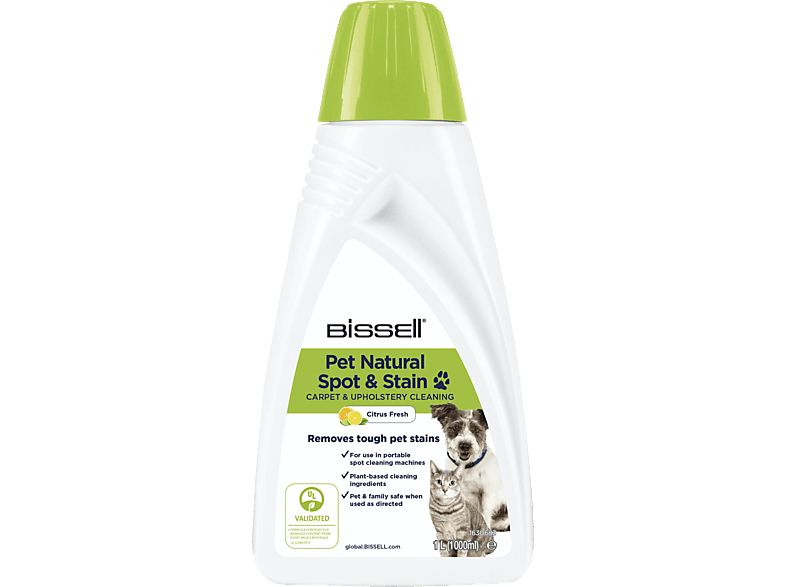 BISSELL Natural Spot & Stain 1L PET, Reinigungsmittel