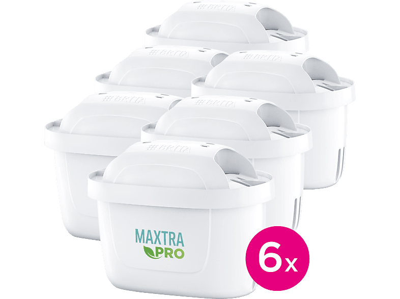 BRITA MAXTRA PRO All-in-1 Pack6 Filterkartuschen, Weiß