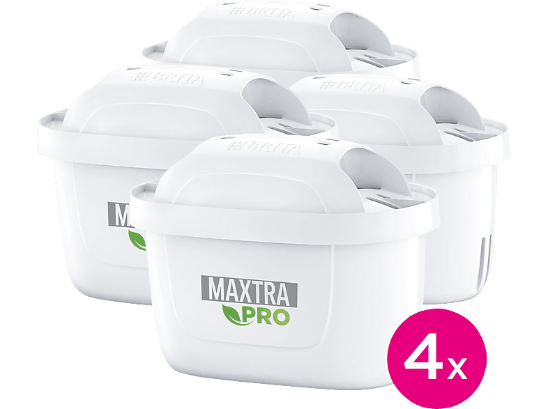 BRITA MAXTRA PRO Extra Kalkschutz Pack4 Filterkartuschen, Weiß