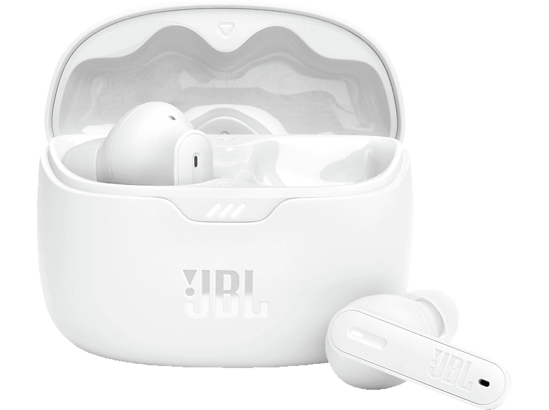 JBL Tune Beam True Wireless, In-ear Kopfhörer Bluetooth Weiß