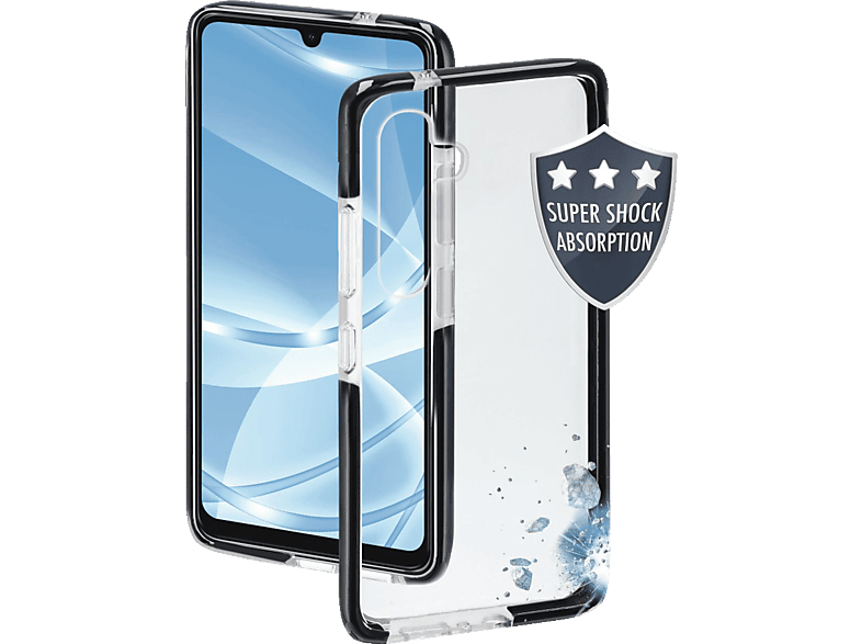 HAMA Protector, Backcover, Samsung, Galaxy A34 5G, Transparent/Schwarz