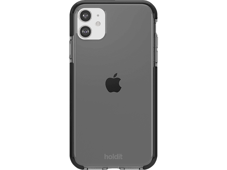 HOLDIT Seethru Case, Backcover, Apple, iPhone 11/XR, Black