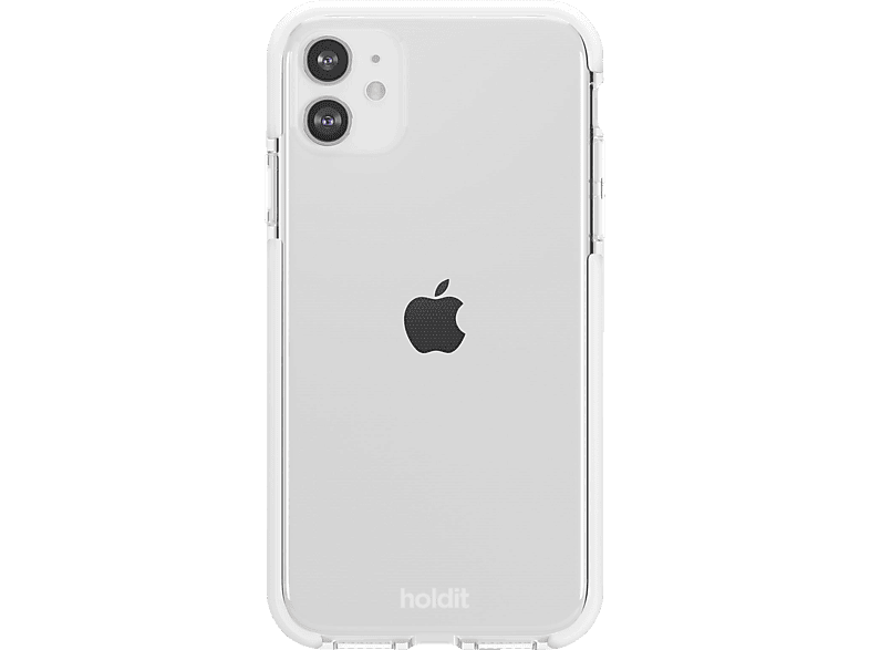 HOLDIT Seethru Case, Backcover, Apple, iPhone 11/XR, White