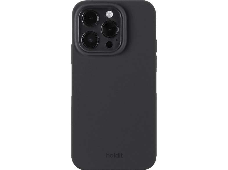 HOLDIT Silicone Case, Backcover, Apple, iPhone 14 Pro, Black