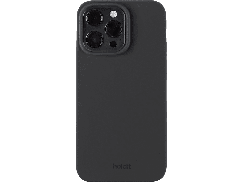 HOLDIT Silicone Case, Backcover, Apple, iPhone 14 Pro Max, Black