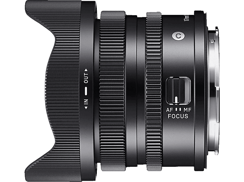 SIGMA 415965 17 mm - f./4 (Objektiv für Sony E-Mount, Schwarz)