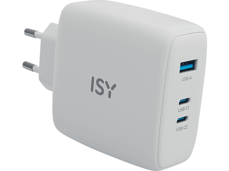 ISY IAC 5140 GaN Ladegerät Universal 140 W, Weiß