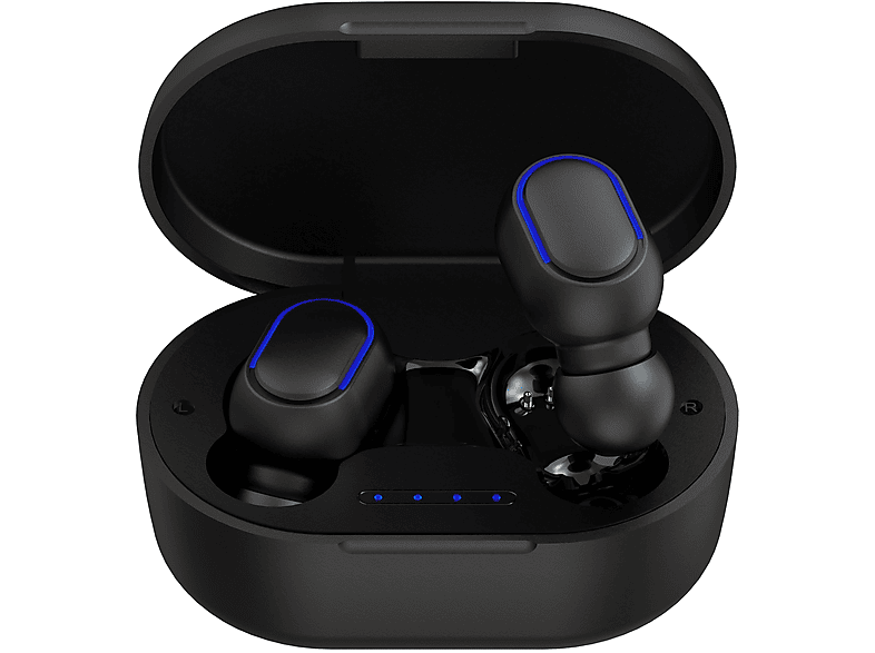 CORN TECHNOLOGY TWS-BT-V9B, In-ear Kopfhörer Bluetooth Black