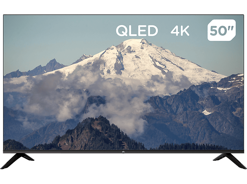 OK. OTV 50AQU-5023C QLED TV (Flat, 50 Zoll / 126,0 cm, 4K, SMART TV)