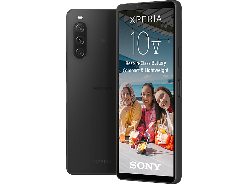 SONY XPERIA 10 V 128 GB Gojischwarz Dual SIM