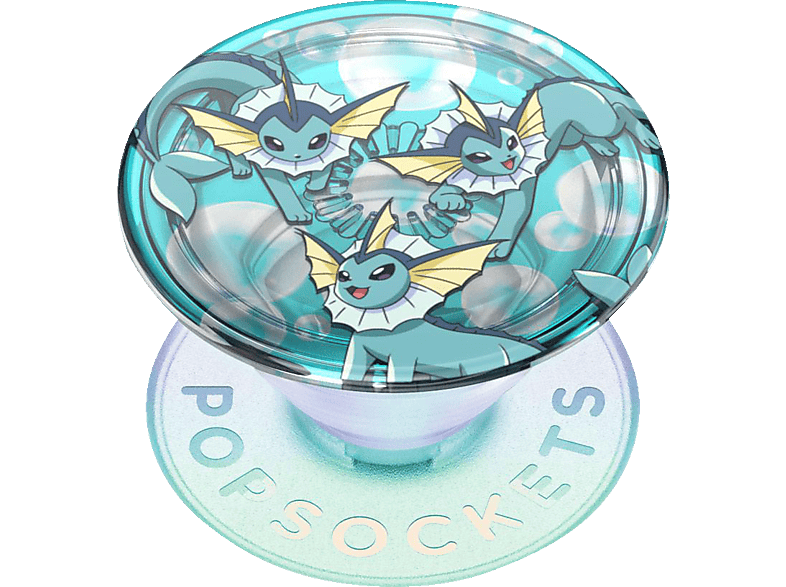 POPSOCKETS PopGrip Pokémon Vaporeon Bubbles Handyhalterung, Mehrfarbig