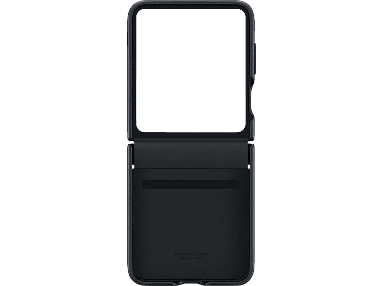 SAMSUNG EF-VF731 Kunstleder Flap Case, Backcover, Samsung, Galaxy Z Flip5, Black