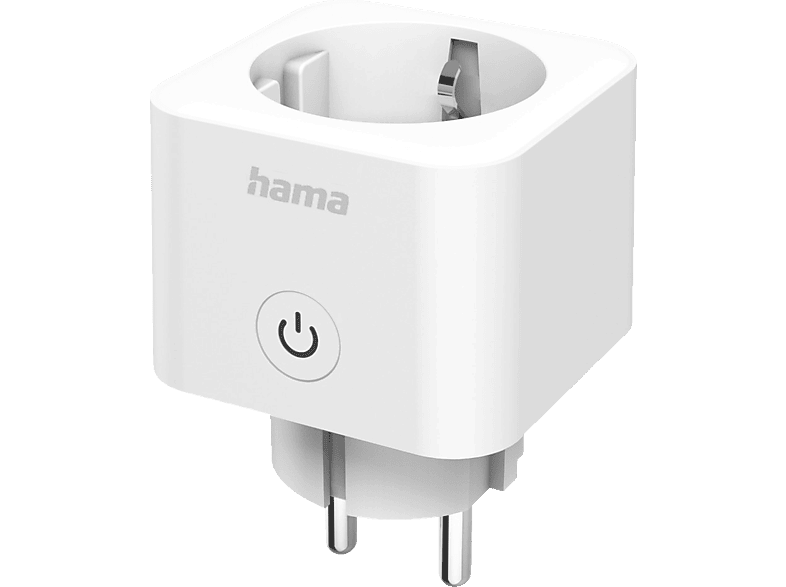 HAMA Matter-Standard, Sprach- und Appsteuerbare WLAN-Steckdose