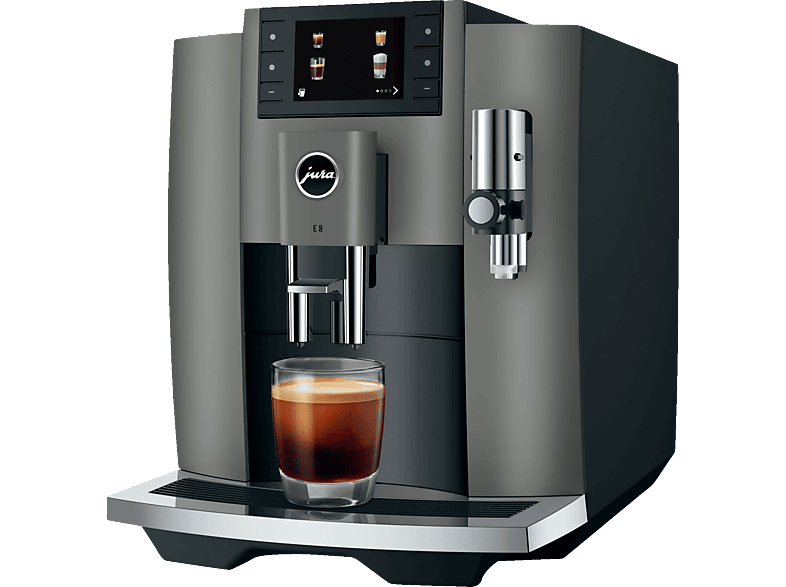 JURA E8 (EC) Kaffeevollautomat Dark Inox