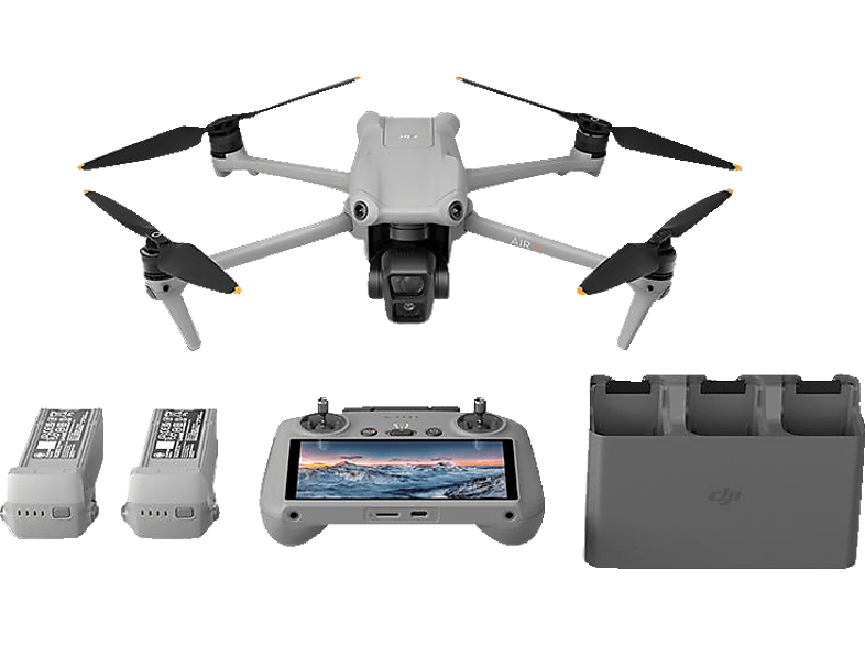 DJI Air 3 Fly More Combo (DJI RC 2) Drohne, Grau