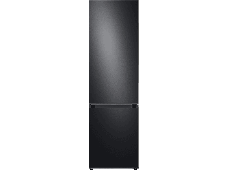 SAMSUNG RL38C7B5AB1/EG Kühlgefrierkombination (A, 108 kWh, 2030 mm hoch, Premium Black Steel/Urban Silver)
