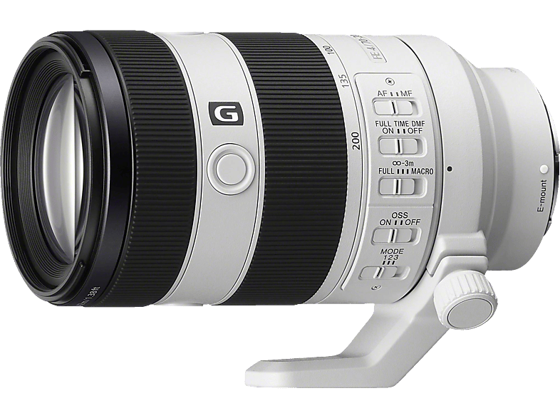 SONY SEL70200G2 70 mm - 200 f/4.0 G-Lens, OS, ED, FRL, DMR, Circulare Blende, IF (Objektiv für Sony E-Mount, Schwarz)