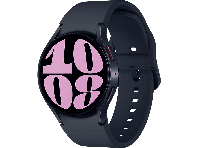 SAMSUNG Galaxy Watch6 40 mm Smartwatch Fluorkautschuk, S/M, Graphite