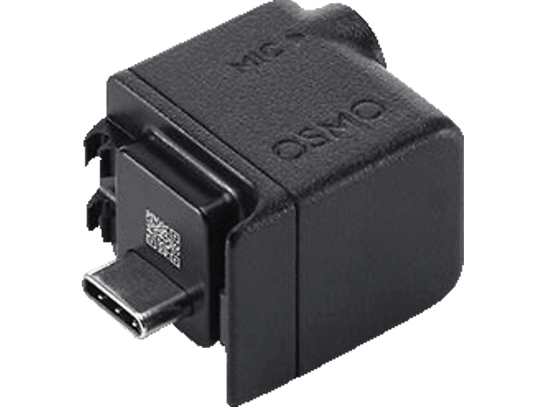 DJI Osmo Action 3.5 mm Audio, Adapter, Schwarz