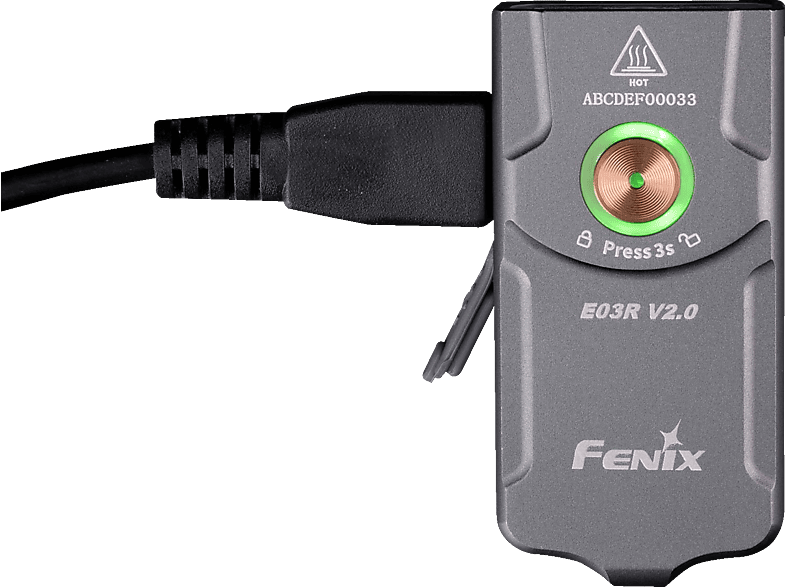 FENIX E03R V2.0 LED Schlüsselbundleuchte
