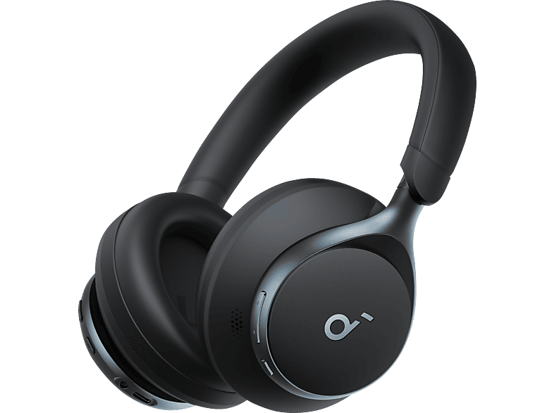 SOUNDCORE BY ANKER Space One, Noise Cancelling, Over-ear Kopfhörer Bluetooth Nachtschwarz