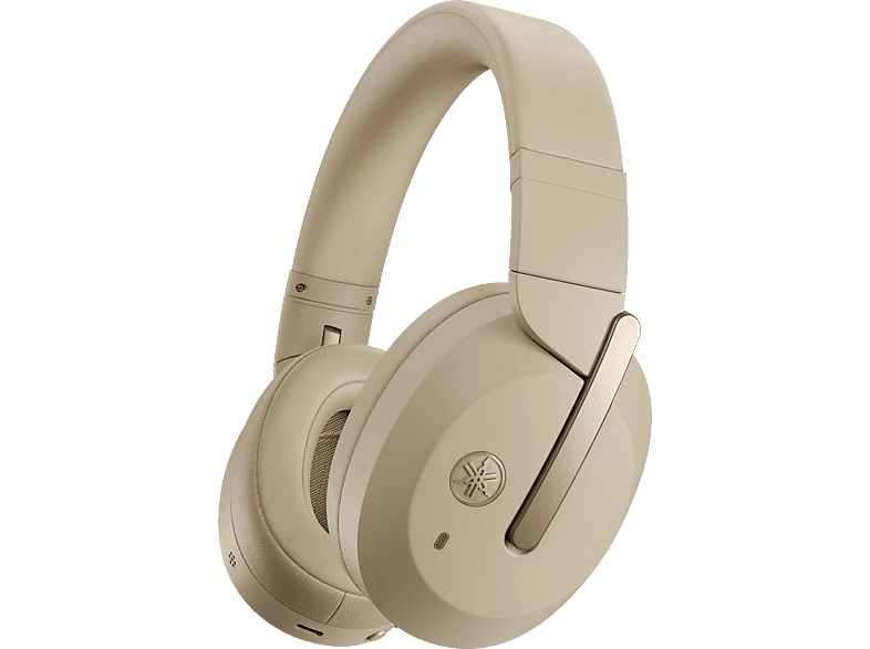 YAMAHA YH-E 700 B, Over-ear Kopfhörer Bluetooth Beige