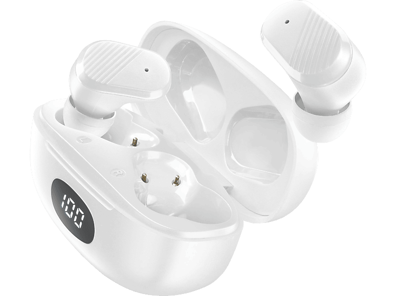 CELLULAR LINE DOT, In-ear Kabellose Ohrhörer Bluetooth Weiß