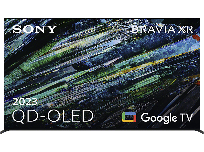 SONY BRAVIA XR-55A95L OLED TV (Flat, 55 Zoll / 139 cm, QLED 4K, SMART TV, Google TV)