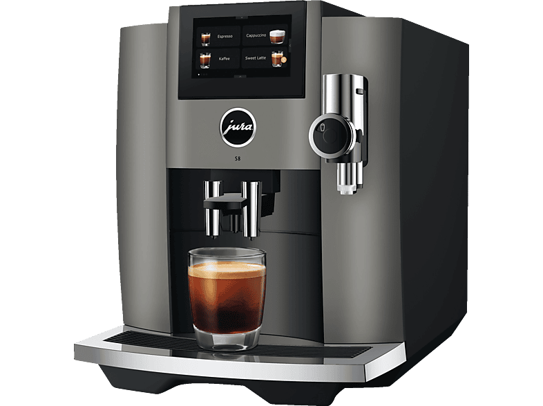 JURA S8 (EB) Kaffeevollautomat Dark Inox