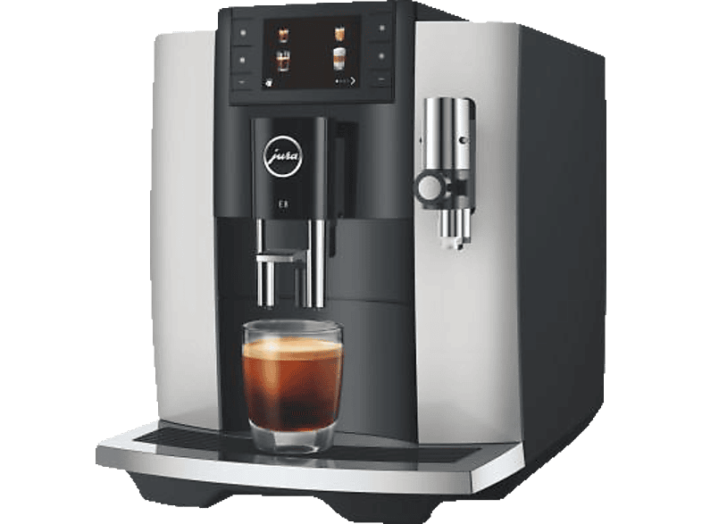 JURA E8 (EC) Kaffeevollautomat Platin