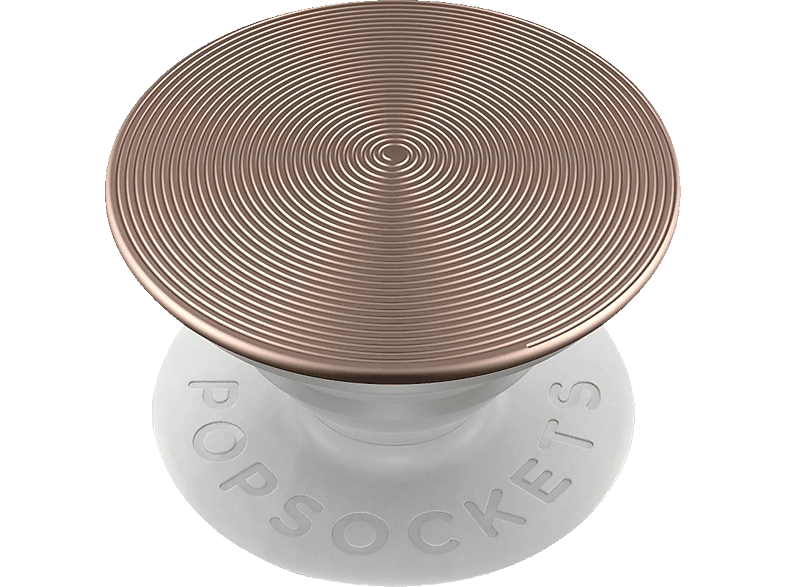 POPSOCKETS PopGrip Handyhalterung, Twist Rose Gold Aluminum