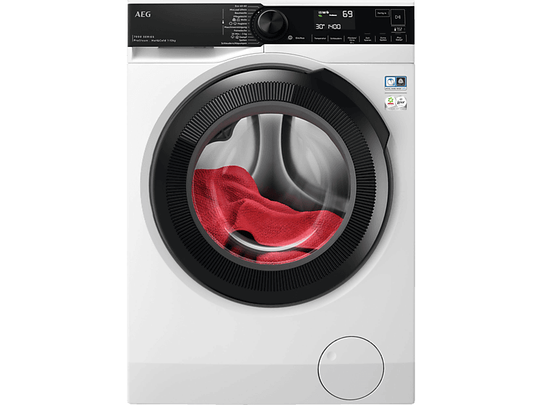 AEG LR7H75400 Serie 7000 mit ProSteam®-Technologie Waschmaschine (10 kg, 1400 U/Min., A, Ja)