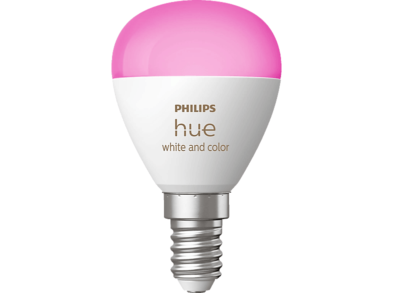PHILIPS Hue White & Color Ambiance Luster E14 Tropfenform LED Lampe 16 Mio. Farben