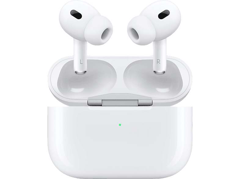 APPLE AirPods Pro (2. Generation) mit MagSafe Case (USB‑C), In-ear Kopfhörer Bluetooth White