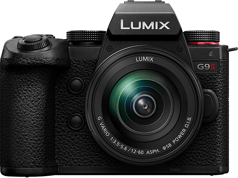 PANASONIC Lumix G DC-G9M2M Kit Digitalkamera mit Objektiv 12 - 60 mm, 7,6 cm Display Touchscreen, WLAN