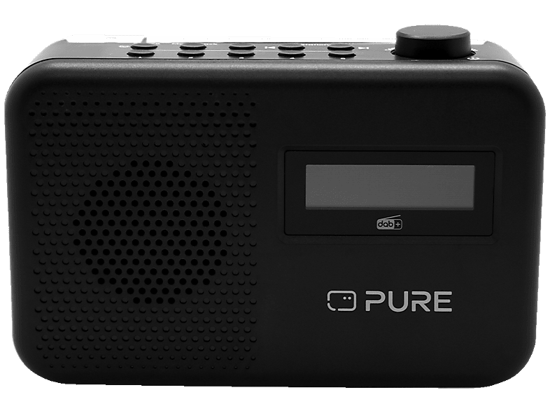 PURE Elan One² DAB+ Radio, DAB, DAB+, FM, Bluetooth, Charcoal