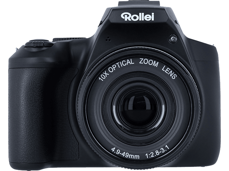 ROLLEI Powerflex 10x Digitalkamera Schwarz, opt. Zoom, 3" IPS , WLAN