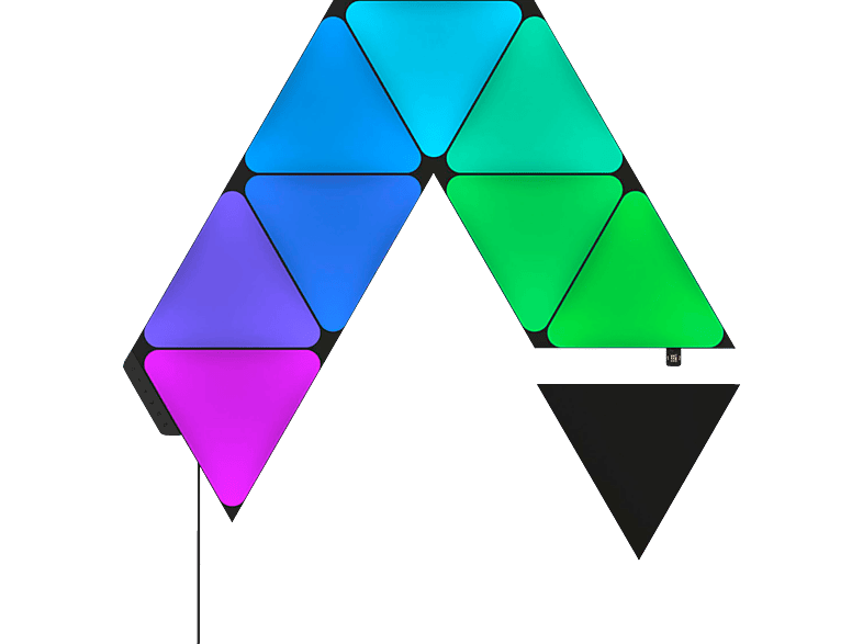 NANOLEAF Shapes Triangles Starter Kit Multicolor, Warmweiß, Tageslichtweiß