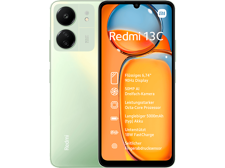 XIAOMI Redmi 13C 128 GB Clover Green Dual SIM