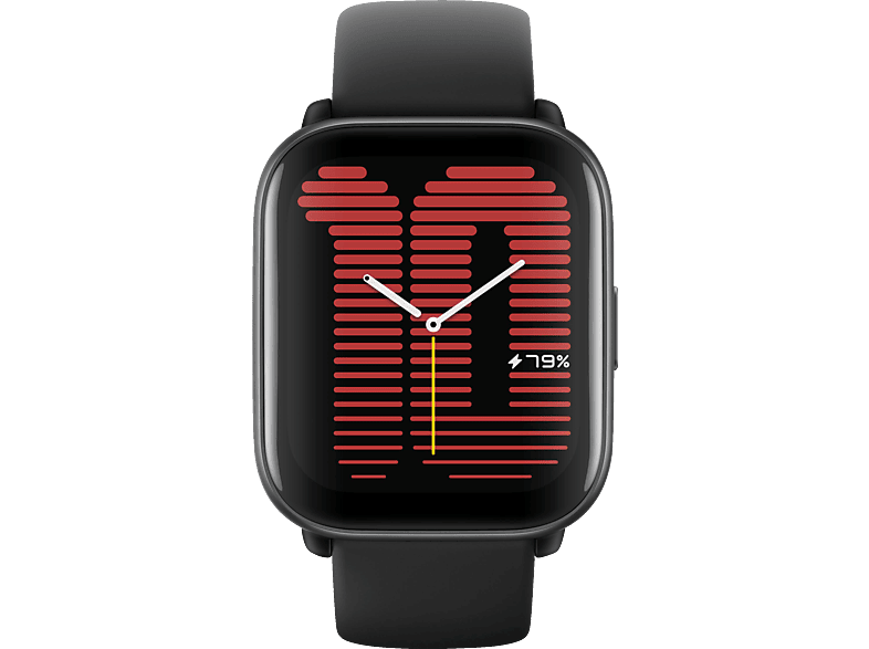AMAZFIT Active Smartwatch Aluminiumlegierung Silikon, 20 mm, Midnight Black
