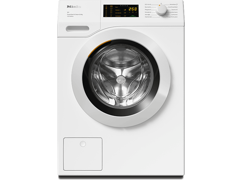 MIELE WCB390 WPS 125 Edition Waschmaschine (8 kg, 1400 U/Min., A, Flusenfilte, Fremdkörperfilter)