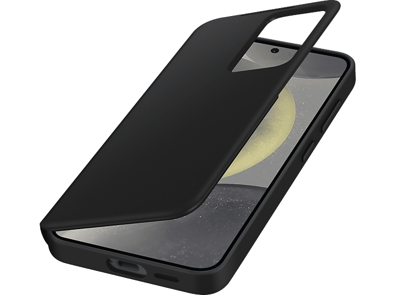 SAMSUNG Smart View Wallet Case, Bookcover, Samsung, Galaxy S24, Black